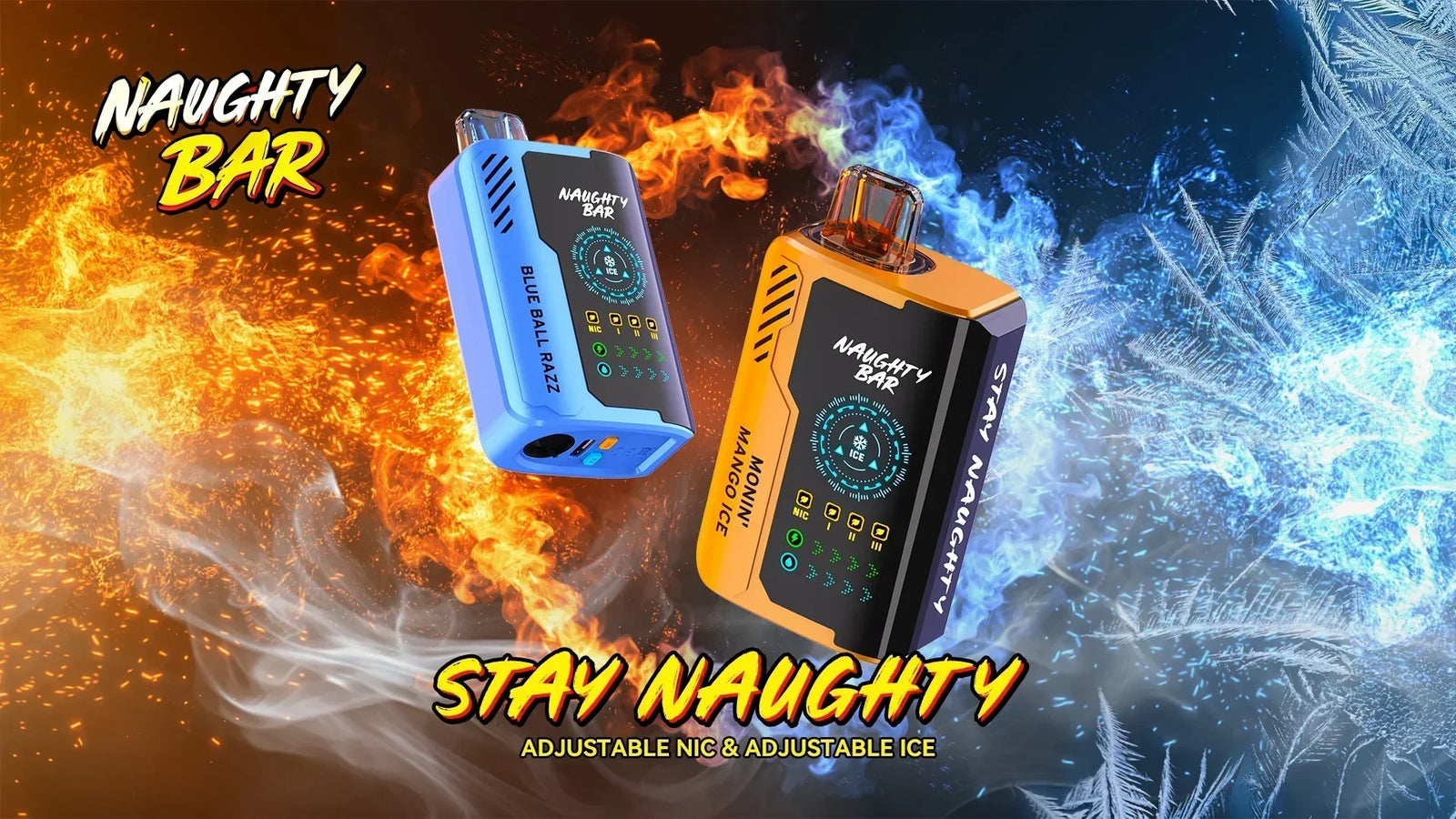 Naughty Bar Review: 50,000 Puffs, Adjustable Power, Ice & Airflow