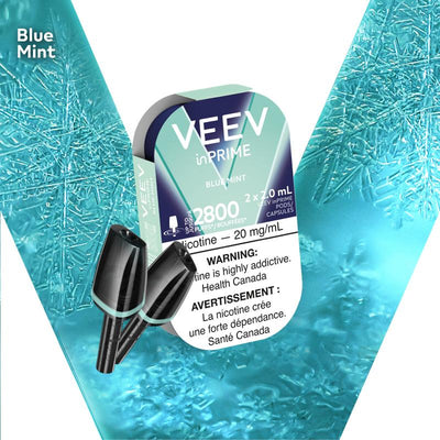 [Vape Pods] VEEV inPRIME Pod - Blue Mint (2pk) Vape Pods