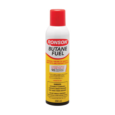 Ronson Butane Fuel 290ml Butane Refills
